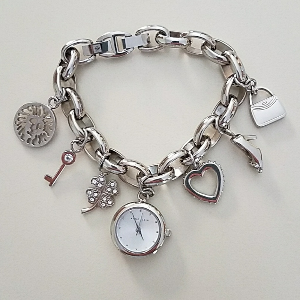 Anne Klein Charm Bracelet Watch